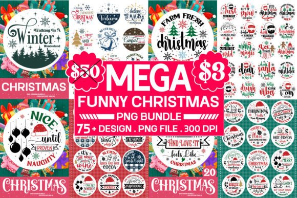 Download Christmas Round Sign Svg Bundle Christms - Christmas round sign svg bundle Collection