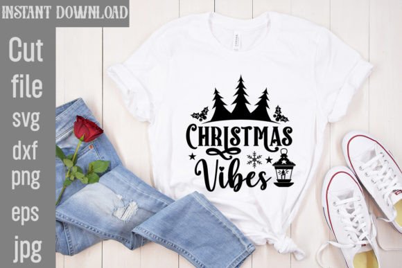 Download Christmas Vibes SVG Cut File - Christmas vibes svg Collection
