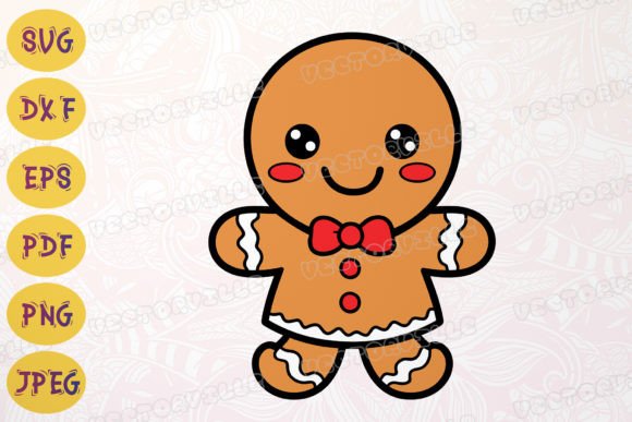 Download Gingerbread Cookies SVG Christmas DXF - Cookies Collection