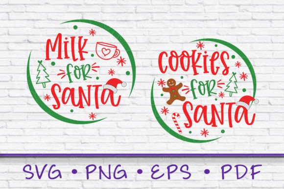 Download Cookies and Milk for Santa SVG, Bundle - Cookies Collection