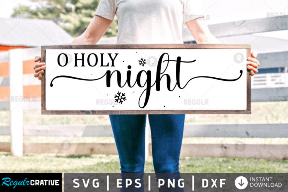 Download FREE O Holy Night Svg Design - Premium Resources