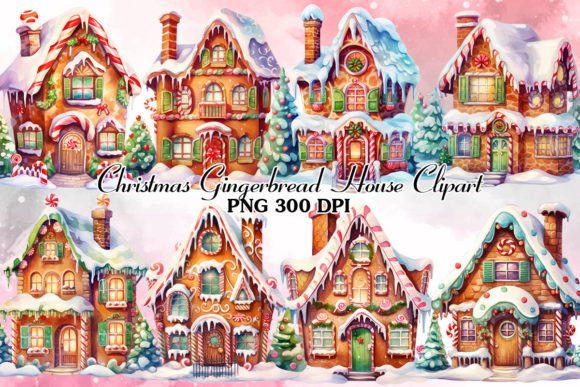 Download Christmas Gingerbread House Clipart - House Collection