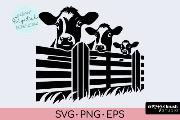 Download Cow SVG | Farmhouse SVG File for Cricut - House Collection